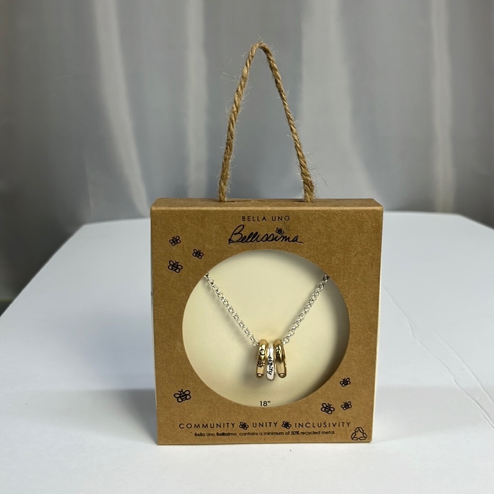 Bella Uno Bellissima “Unity” 18” necklace